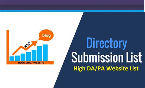 Directory Submission Sites List 2023: High DA Dofollow Sites.